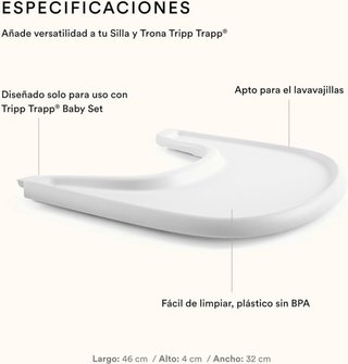 Set per trona Stokke con Baby Set e vassoio