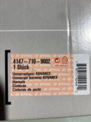 Arnés para desbrozadora Stihl,No ENVIO