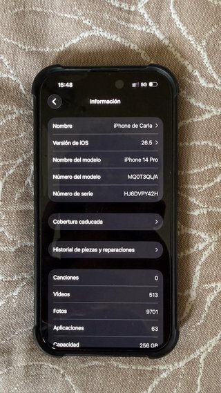 iPhone 14 PRO - 256GB Negro