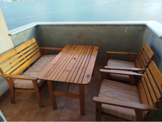 Conjunto Muebles Terraza Madera