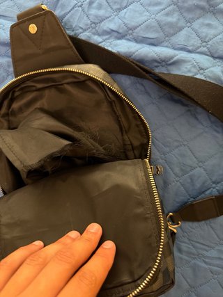 Borsello Louis Vuitton Damier Graphite