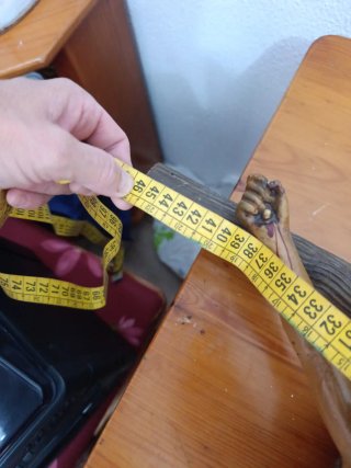 Crucifijo de cerámica
