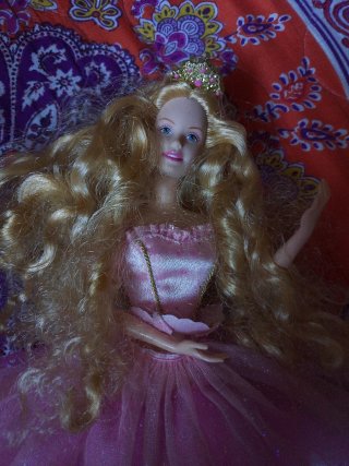 Vecchia bambola Barbie Lo Schiaccianoci