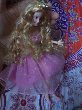 Vecchia bambola Barbie Lo Schiaccianoci