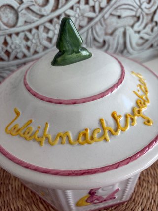 Galletero de porcelana Weihnachtsgebäck