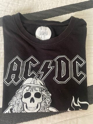 Camiseta AC/DC niño Talla 9/11