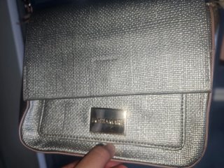 Bolso Michael Kors Dorado y Rosa