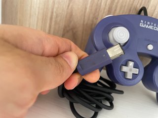 Controller Nintendo Gamecube Originale Viola Dol-0