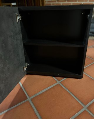 Mueble Almacenaje / TV Metal Gris