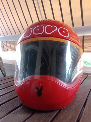 CASC NAVA Vintage Casco Rojo