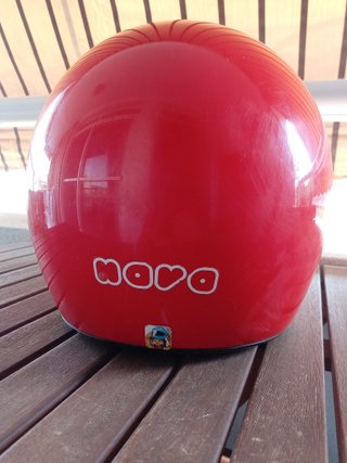 CASC NAVA Vintage Casco Rojo