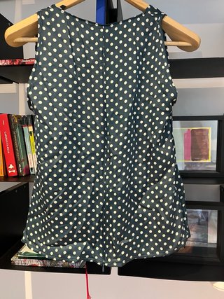 Conjunto Falda y Top Lunares Verde