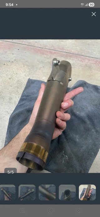 Akrapovic Megaphone Titanio