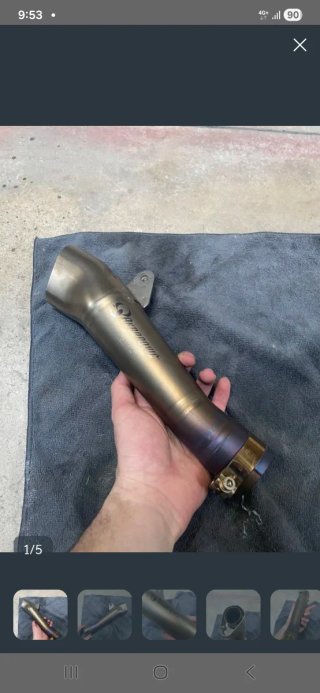 Akrapovic Megaphone Titanio