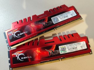 G.Skill DDR3 8GB (2x4GB) 1600MHz
