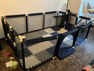Parque infantil 230x122x64 cm