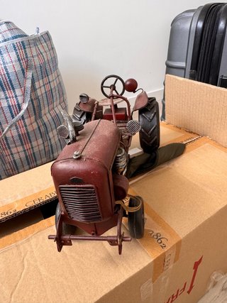 Tractor Decorativo Hecho a Mano