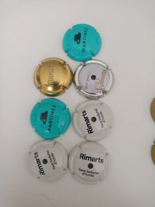 Lote 7 Chapas Cava Rimarts y Martinez
