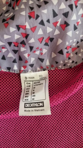 Chubasquero Quechua Talla M Negro