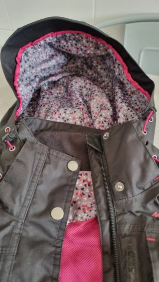 Chubasquero Quechua Talla M Negro