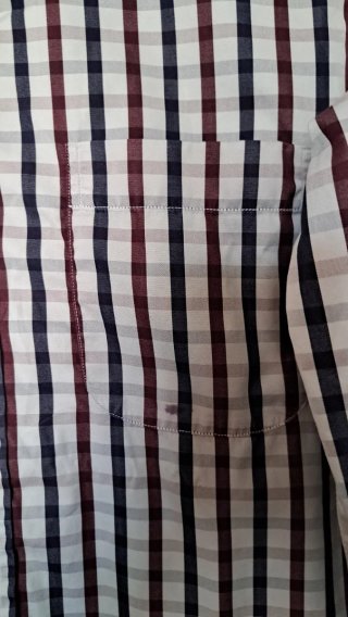 Camisa de cuadros hombre