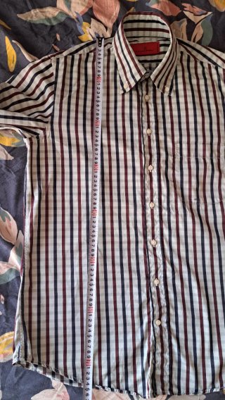 Camisa de cuadros hombre