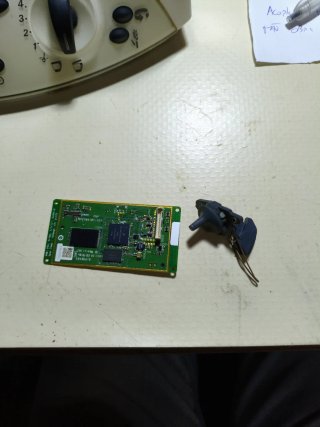 Placa display + sensor tapa