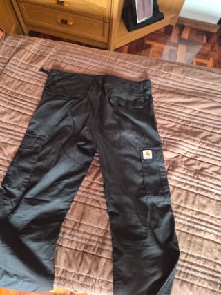 Carhartt Cargo Pantalones Negros