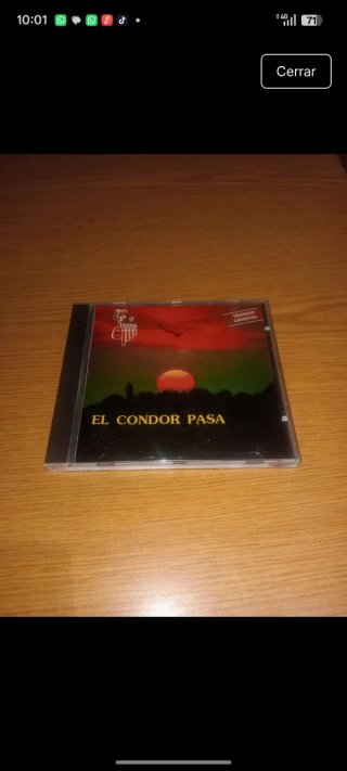 CD El Cóndor Pasa - Música del Mundo