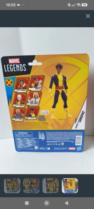 Marvel Legends X-Men '97 Sunspot Figura