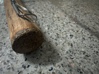Caña de pescar con carrete