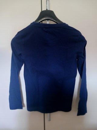 Maglietta Lawley blu stampa gialla taglia 14