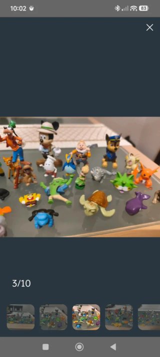 Lote figuras PVC