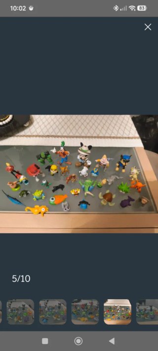 Lote figuras PVC