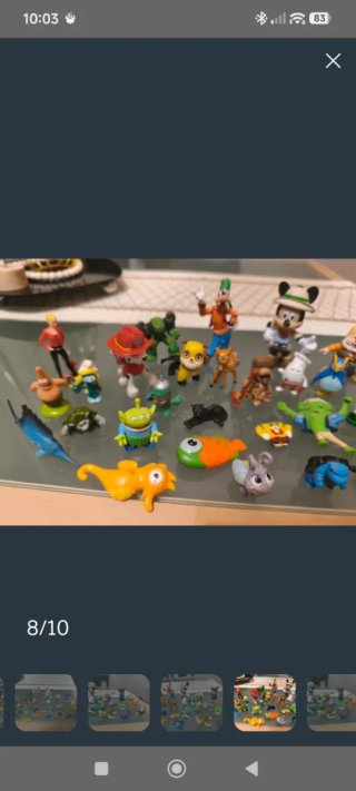 Lote figuras PVC