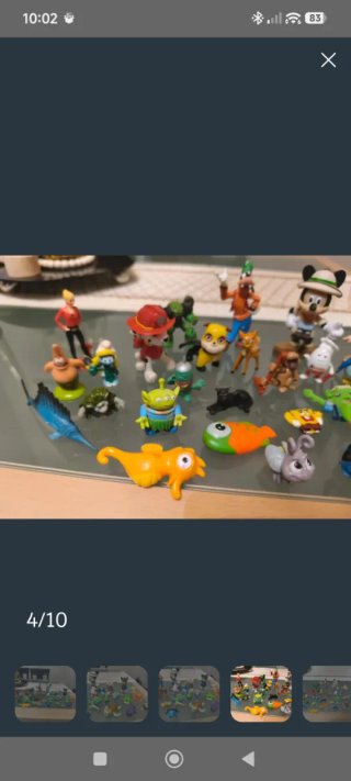 Lote figuras PVC