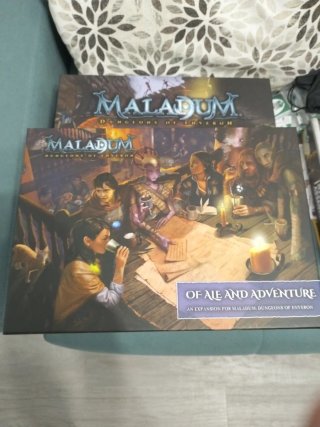 Maladum+Expansión Ale and Adventure en castellano