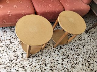Tavoli rotondi ausiliari (2 unità)