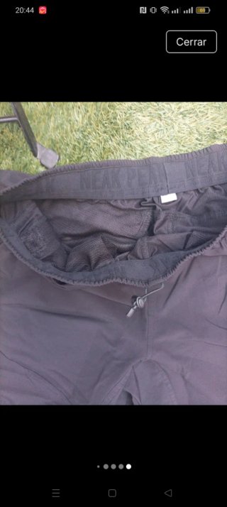 Pantalón Neak Peak Senderismo Trekking Negro Nuevo