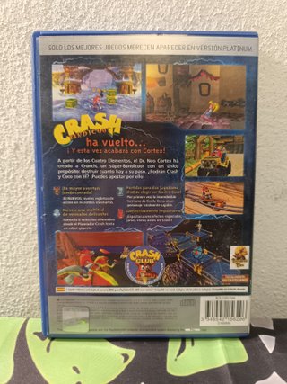 Crash Bandicoot: La Venganza de Cortex PS2 PAL ESP