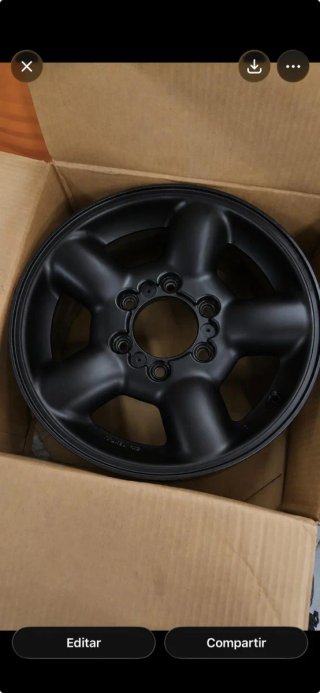 Llanta Rueda 4x4 Negra