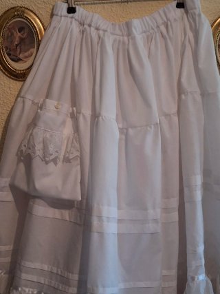 Enaguas de batista traje regional.Nuevas