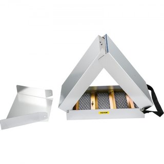 Caja de Sluice de Aleación de Aluminio Plegable, Cajas de Sluice Compactas de 50" para Oro, Equipos de Sluice de Oro Livianos, Cajas de Sluice Portátiles con Musgo de Minero, Río, Arroyo, Búsqueda...