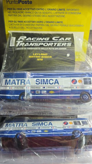 Racing Car Transporters n.9 Matra-Simca