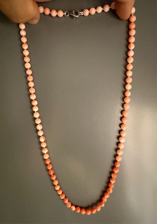 Collar Vintage Coral 53cm