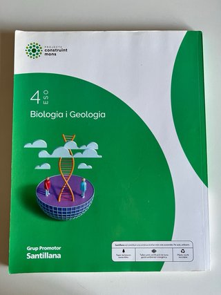Biologia i geologia, 4 ESO, Projecte Construint...