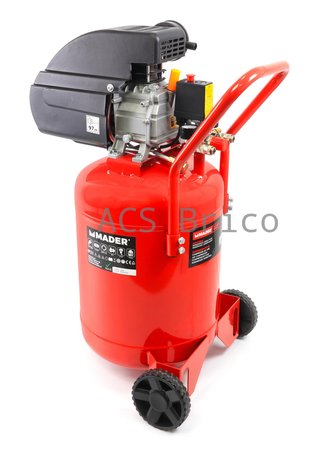 Compresor de Aire Vertical 50L - 2 Hp - 09330 - Mader