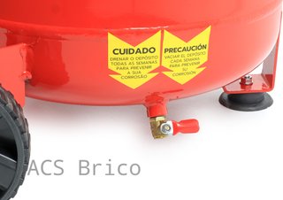 Compresor de Aire Vertical 50L - 2 Hp - 09330 - Mader