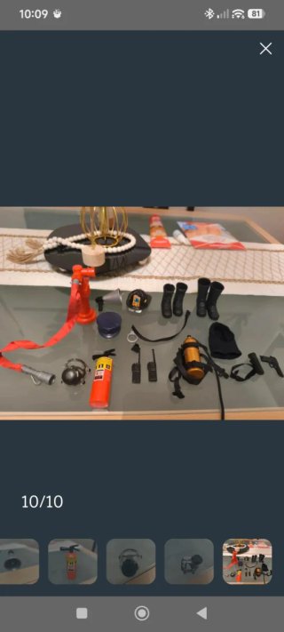 Lote Figuras Bomberos 1/6