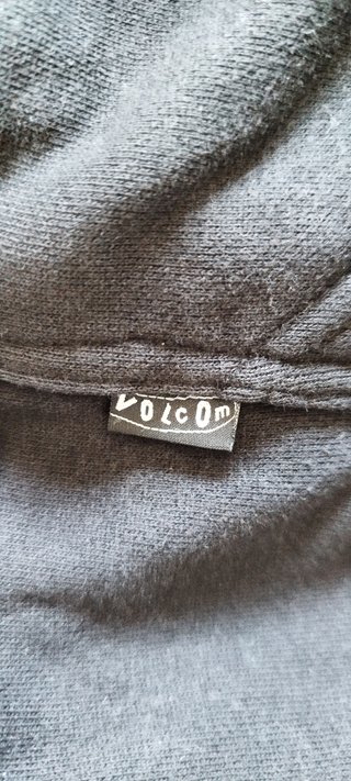 Sudadera Volcom Negra con Estampado